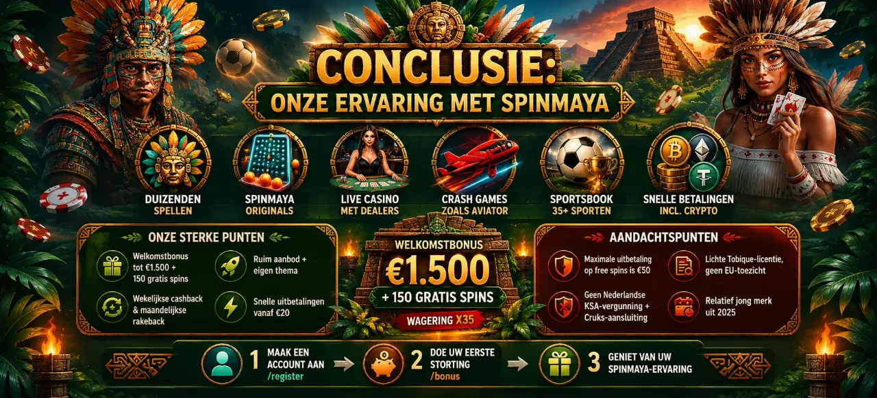 Spelers genieten van SpinMaya-ervaring