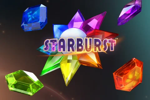 Starburst kleurrijke edelstenen reel